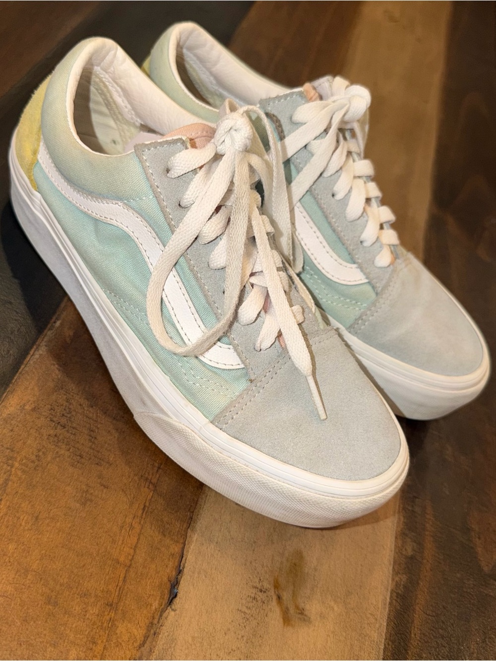 Vans Old Skool Pastel Platform Shoes Women’s size 7